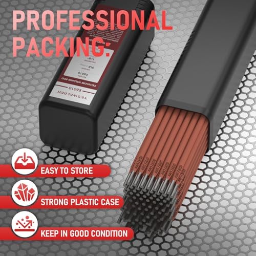 YESWELDER E6010 1/8" 5LB Welding Rods Stick Welding