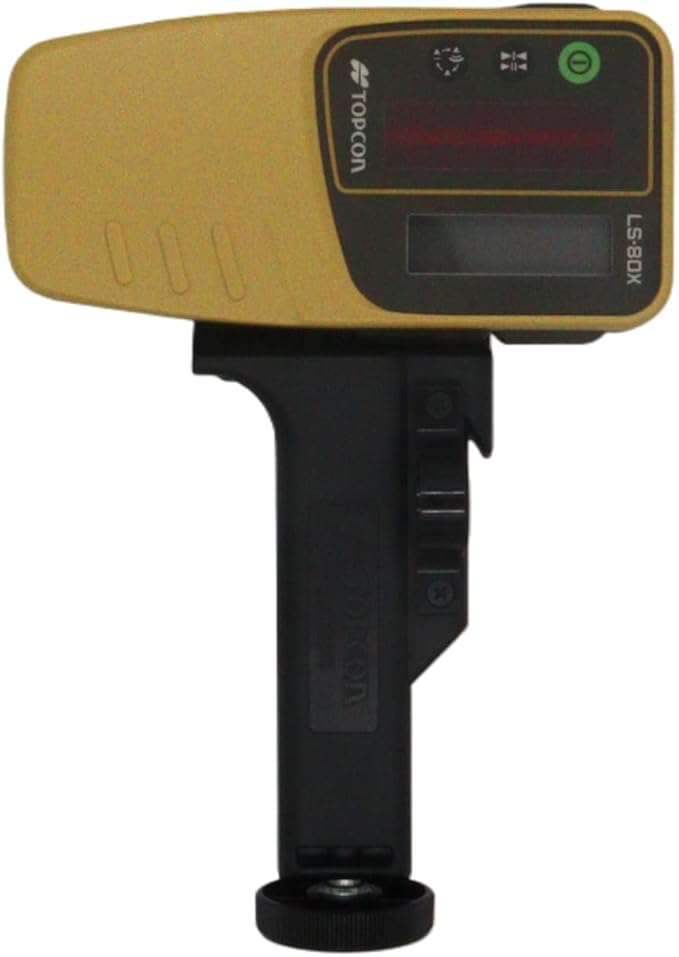 Topcon RL-H5A Self Leveling Horizontal Rotary Laser with Field Book, LS-80 Receiver, Detector Holder & Case, Class 2, IP66 Rating, Dust, and Water Resistance, 2600ft (800m) Construction Laser Level