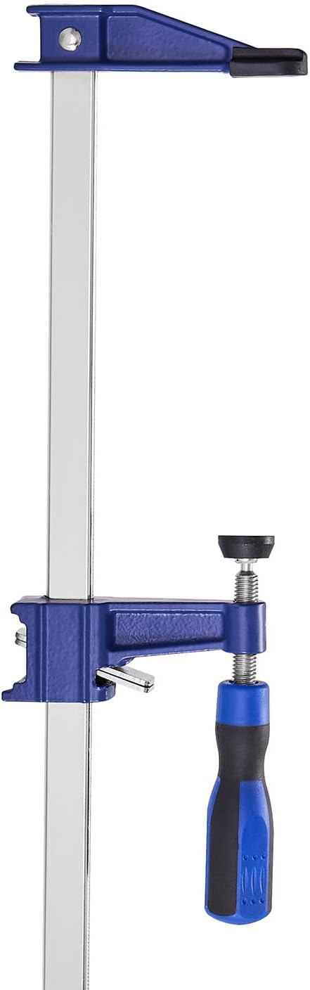VEVOR Bar Clamps for Woodworking, 2-Pack 36 inch Opening, Lockable F-Clamp with 600 lbs Load Limit, 2-1/2 inch Depth, Cast Iron and Carbon Steel, Easy to Use, Wood Clamps for Woodworking Metal Working