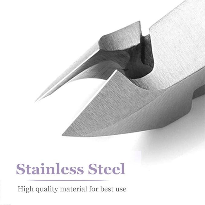 IVON Non-Slip Cuticle Trimmer, Professional Stainless Steel Cuticle Cutter