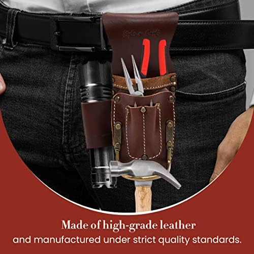 Style n Craft 9-Pocket Carpenter’s Nail and Tool Pouch