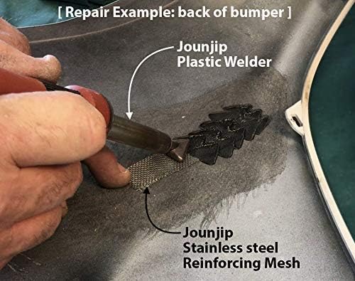 JOUNJIP Standard Plastic Welding Repair Kit UL-Certified Plastic Welder 80W
