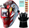 TRQWH Welding Hood Auto Darkening Welding Helmet with Light True Color
