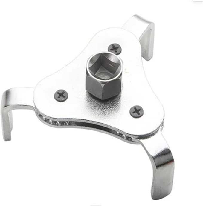 Oil Filter Wrench 4pcs Universal Adjustable Oil Filter Wrench - 3-Jaw Install/Removal Tool