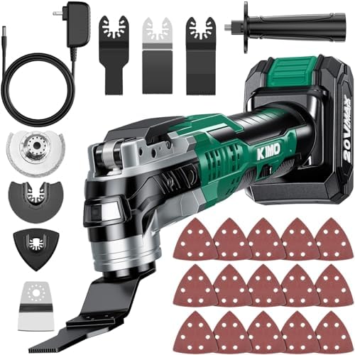 KIMO 20V Cordless Oscillating Tool, Brushless Oscillating Power Multi-Tools