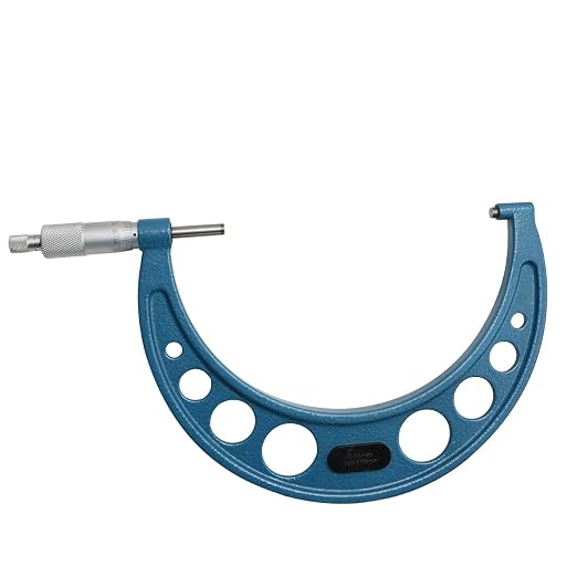 SHAHE 6-7''/150-175mm 0.01mm Outside Micrometer Gauge Micrometer Measuring Tool 5201-175A