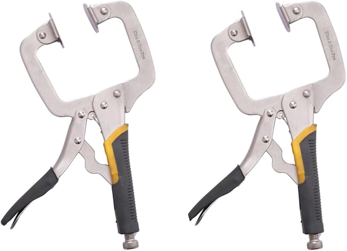 The Clamp with Larger Swivel Pads, 11 inch | Woodworking, Welding, Repairing