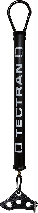 Tectran Heavy Duty Single Spring Tender Kit | Black | (16" Length w/3-Hole TEC-CLAMP)