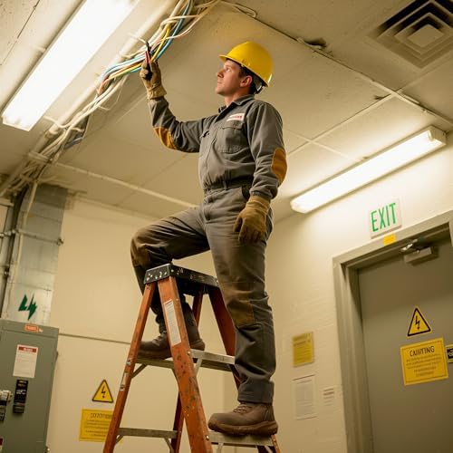 NORTIV 8 Men's Composite Toe Work Boots Lightweight