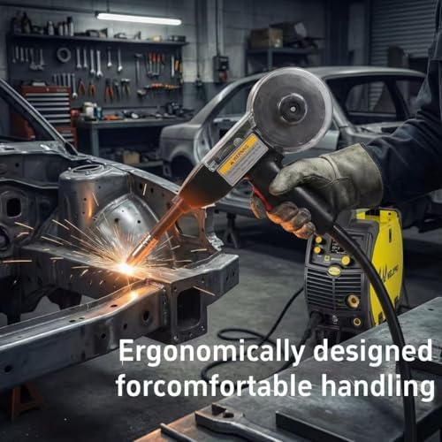 Weldpro 130A Aluminum Spool Gun, 15 FT MIG Welding Torch for Weldpro MIG210LCD Omni 210 MIG155GD, Welding Gun for Aluminum Welding