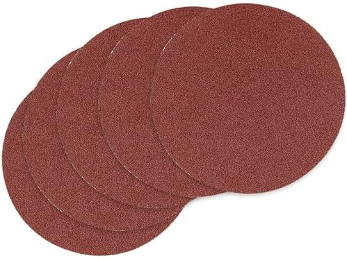 30Pcs 6-Inch PSA Sanding Discs, 6-Grit NO-Hole Self Stick Aluminum Oxide Sandpaper