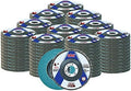 Sali 100 Pack Zirconia Flap Disc 80 Grit 4.5" x 7/8-Inch Sanding Disc Bevel Type #29 Premium and Industrial Grade Angle Grinder Grinding Wheel High Performance Edge Grinding