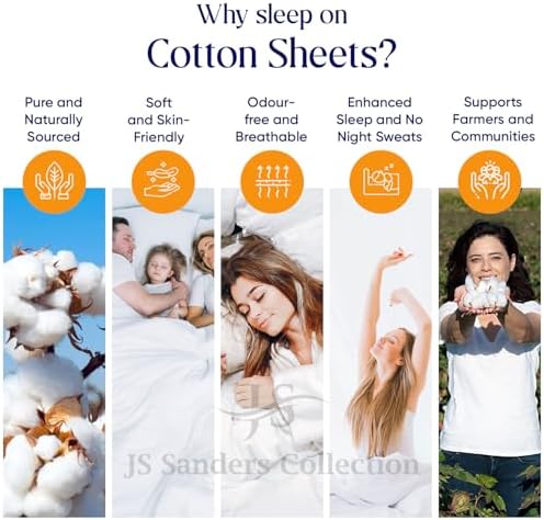 JS Sanders V Berth Boat Sheet 3 Pcs 600 TC Egyptian Cotton,Light Blue