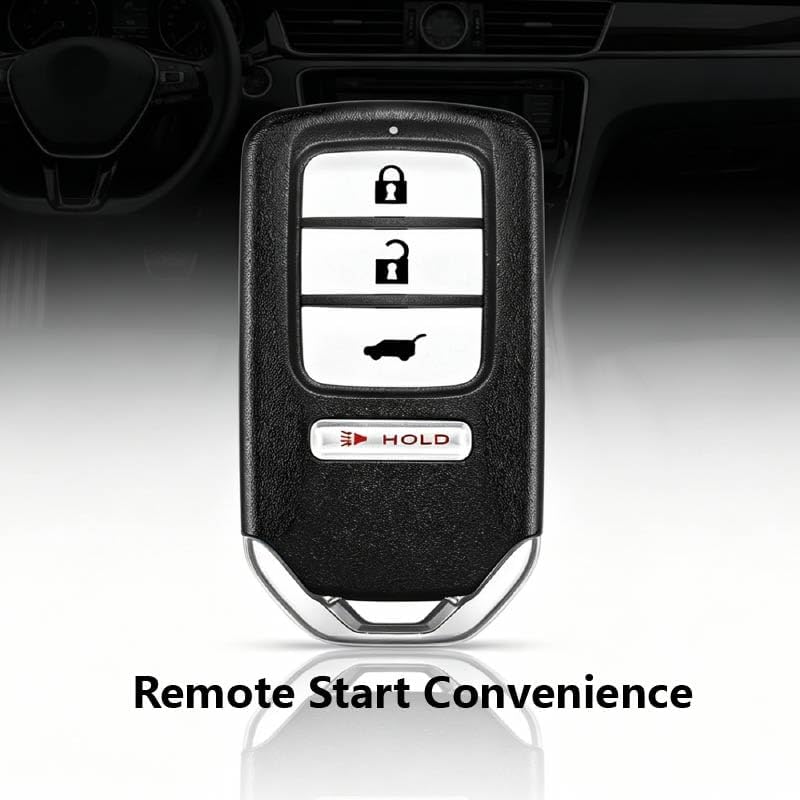2 Keylessbest Replacement for 2019 2020 2021 2022 Honda HR-V Fit EX EX-L CVT EX-LN CVT Key Fob Remote Control KR5V1X 4 Buttons 313.8MHz