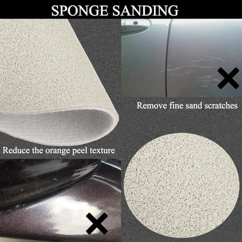 3 Inch Foam Disc Sanding Discs 15PCS Foam backed discs 3000 Grit