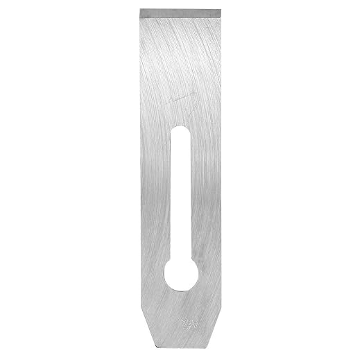 Bench Plane Blade, High-Carbon Steel Carpentry Woodwork Hand Planer Blade, Replacement Woodwork Planer DIY Tool - Silver White(Width-51MM)