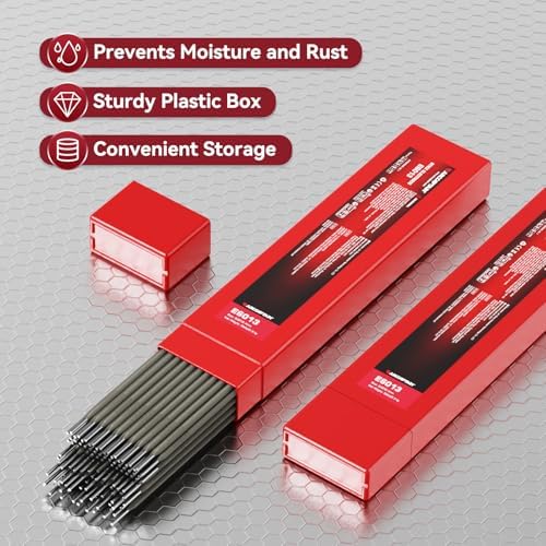 ARCCAPTAIN E6013 Welding Rods 3/32" 5 LB Carbon Steel Sticks Electrode