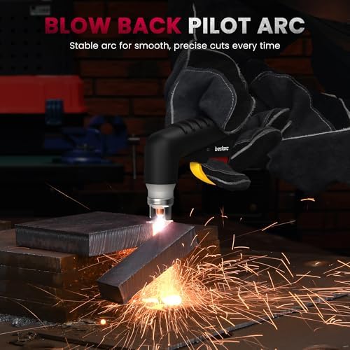 Bestarc Plasma Cutter, [Blow Back Pilot Arc][Large LED][Air Sensor]
