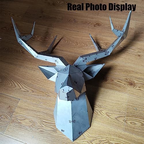 Deer Head Welding kit For Beginners Practice, 201 stainless steel Welding Coupons, Welding Training Metal Suitable For TIG, MIG, Gas, Arc, Stick, DIY Welding Practice Kit（15 pcs）