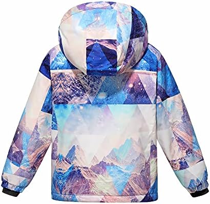 wantdo Girls Winter Ski Coat Fleece Snowboarding Jacket Waterproof 10000mm
