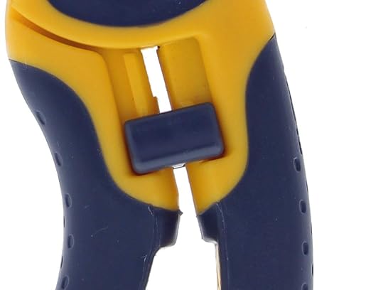 IDEAL Electrical 45-915 Kinetic Reflex T-Stripper - 10-20 AWG, Wire Stripper with Thumb Rest, Plier Nose, Slide Lock, Textured Grips