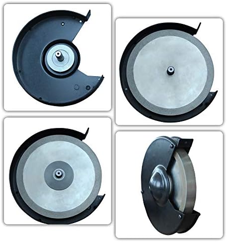BUCKTOOL 80 Grit 8-Inch CBN Grinding Wheel, 1-Inch Wide, 5/8-Inch Arbor