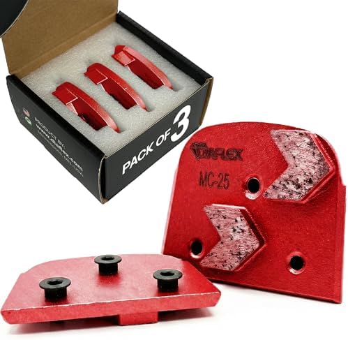 Diaflex Double Arrow Grinding Tool, 25 Grit Medium Bond, 3 Pack