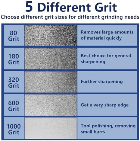 CBN Grinding Wheel 8 inch 180 Grit, 1" Wide, 5/8" Arbor