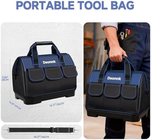 15-Piece Pliers Tool Set with Portable Tool Bag, Full Assortment of Pliers Essential Home Repair & Workshop Kit, Great Gift Idea for DIY Enthusiasts and Homeowners Father's Day