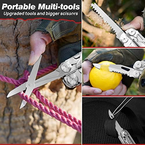 BIBURY 22-in-1 Multitool Pliers With Fire Starter & Whistle, BI2038B