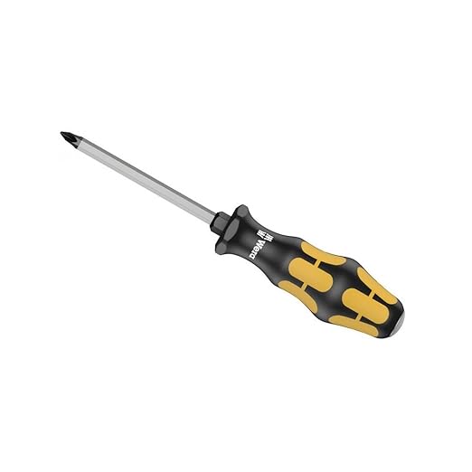 Wera 05017015001 Kraftform Plus 917 SPH Phillips Screwdriver, PH 3 Head, 6" Blade Length