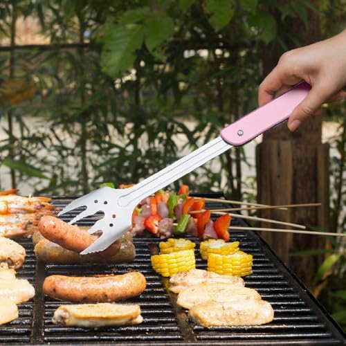 ROXON 6-in-1 Grill Tools Set, Metal Griddle Accessories Kit for Blackstone