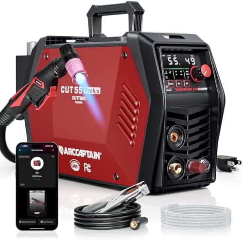 ARCCAPTAIN iControl CUT55 Prolux Plasma Cutter Machine, 55Amp, 120V/240V