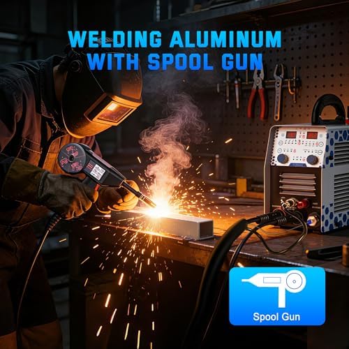 Plasma Cutter Welder Combo & Spool Gun PT40 Cut Torch TIG Torch