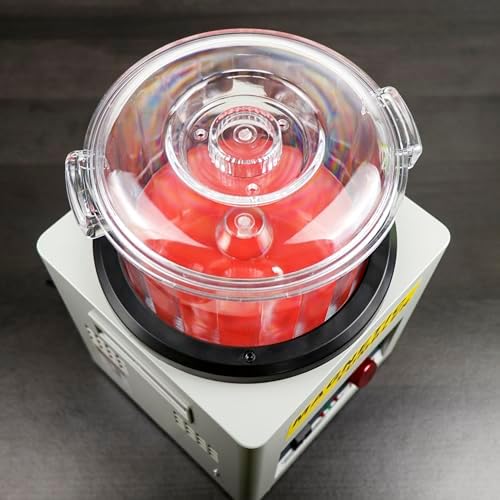 KT-185 Magnetic Tumbler Jewelry Polisher 180mm Polishing Barrel