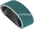 6 Pcs Sanding Belts 3 x 21 Inch 36 Grit Zirconia