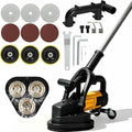 3-Head Concrete Floor Grinder, 3800W Electric Diamond Polisher Machine