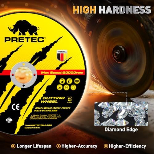 3 Inch Cut Off Wheels, 200 Pack Metal and Stainless Steel Cutting Wheel