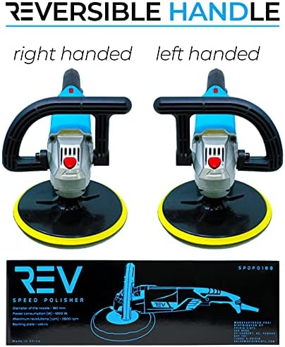 VViViD REV Buffer Polisher, 7 inch, 6 speeds