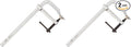 Wilton Light-Duty F-Clamp, 12" Opening, 4-3/4" Throat, 1200 Lbs. Clamping Force (Model 1200S-12) (Pack of 2)