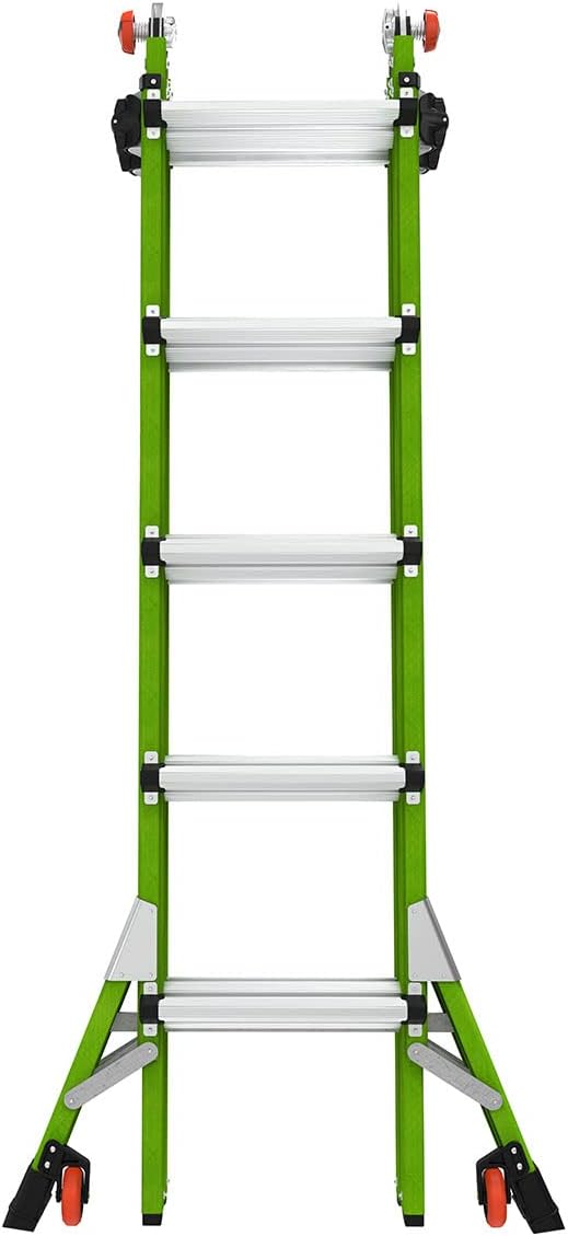 Little Giant Ladder Systems Dark Horse 2.0, M22, 22ft, Multi-Position Ladder, Fiberglass, Type 1A, 300 lbs Weight Rating, (16122-001)