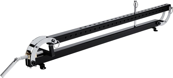 24 inch Panel Clamp, 4-Way Pressure Steel Parallel Clamp for Board Cabinet, For Board Cabinet, Tabletops, Woodwork, Adjustable parallelogram Couplers, clamps for woodworking(1 Pack)