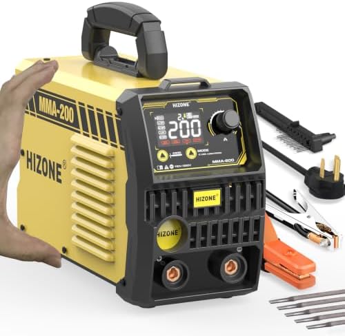 HIZONE Stick Welder, 2 in 1 200A ARC/Lift TIG Welding Machine,110V/220V