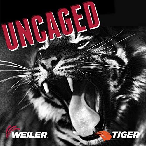Weiler 57075 4-Inch Cutting Wheel, Tiger AO Steel/Metal Long Life, Performance Cutting, 0.035" A60T Type 1 1/4" Arbor (Pack of 25)