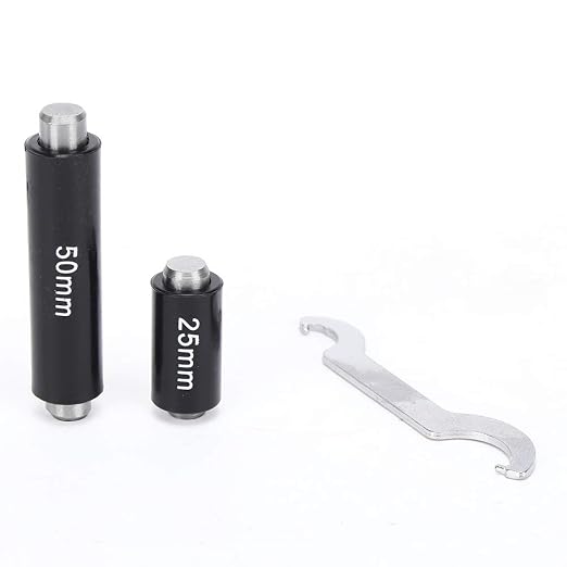 3Pcs Industrial Tools Premium Outside Micrometer Set Precision Machinist Tool 0-75mm with Carbide Tips