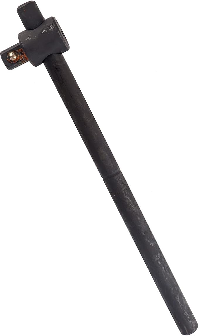 LiebeWH Sliding Wrench Breaker Bar T Handle Socket Wrench Breaker Bar Chrome Molybdenum Steel Ratcheting Breaker Handle(1/2 inch sliding bar)