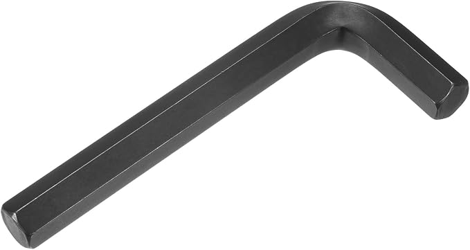 HARFINGTON Hex Key Wrench 27mm L-Shape Hexagon Metric Chrome Vanadium Steel | Repairing Tool Wrenches for Home Repair,Black