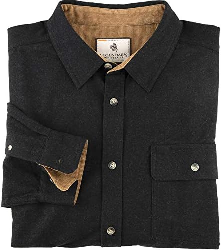 Legendary Whitetails Mens Flannel Long Sleeve Button Down 100% Cotton Shirt