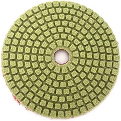HEAGER Grinding Discs,Grinding Wheel,Angle Grinder, 10PCS/Set 4Inch Diamond Polishing Pads Flower Point Wet Polishing Pad for Marble Diamond Abrasive Pad(800)