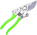 Garden Shears, Japanese Pruning Shears for Heavy Duty, Flowers Herbs Grapes Plant and Branch Cutters, Clippers, Trimmers, Scissors (Green)